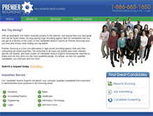 Tablet Screenshot of premiersourcing.com